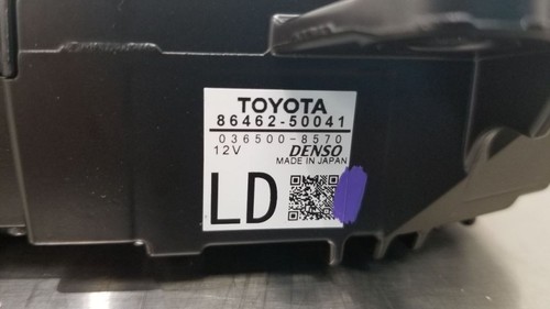 18 LEXUS LS500 FRONT VIEW LANE DEPARTURE SYSTEM CAMERA 8646250041 - Picture 9 of 12