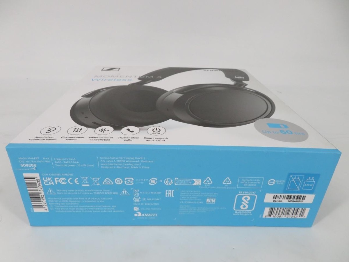 Sennheiser Momentum 4 Over The Ear Wireless Headphones Sennheiser Momentum 4 Over The Ear Wireless Headphones