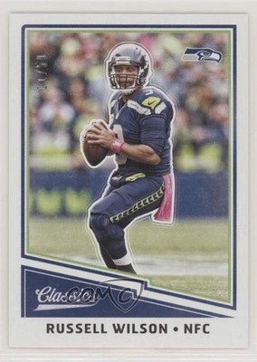2017 Panini Classics Blank Back 11/50 Russell Wilson #31 9o3