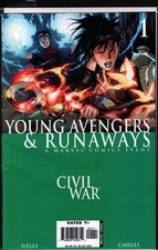 40830: Marvel Comics CIVIL WAR: YOUNG AVENGERS AND RUNAWAYS #1 NM Grade