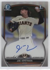 2023 Bowman Draft Chrome Prospect Refractor /499 Joe Whitman #CDA-JWH Auto 15fu