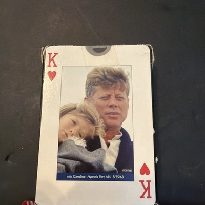 JFK Playing Cards Poker Size Deck Piatnik Custom Limited Edition