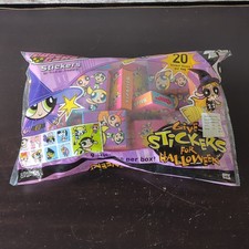 Vintage 2001 Mello Smello The POWERPUFF GIRLS Stickers 9 Per Box 20 Boxes 180 To