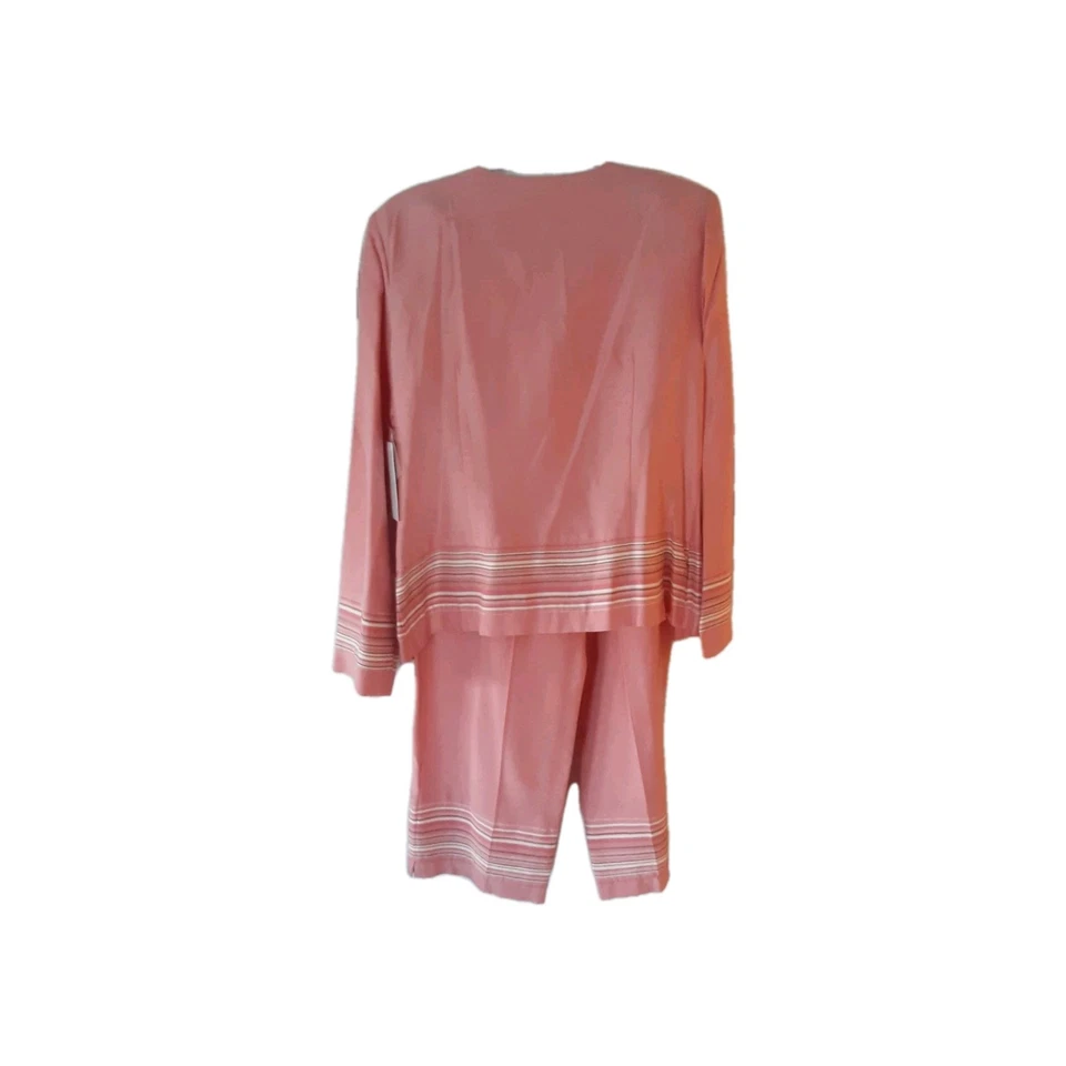 Nuevo con etiquetas Traje Versalles Para Mujer 2 Piezas Melocotón Talla 12 - Ver Medidas - Hecho en EE. UU. Foto 2 de 4