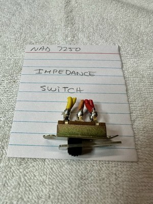 NAD 7250 Impedance Switch