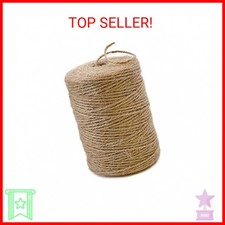 PerkHomy Natural Jute Twine 600 Feet Long Twine String for Crafts Gift Wrapping