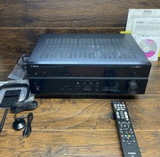 Yamaha RX-V481 5.1 AV Receiver Bluetooth HDMI w/ Remote Bundle TESTED