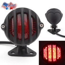 LED Rear Tail Brake Stop Light License Plate Lamp Fit For Harley Touring Chopper