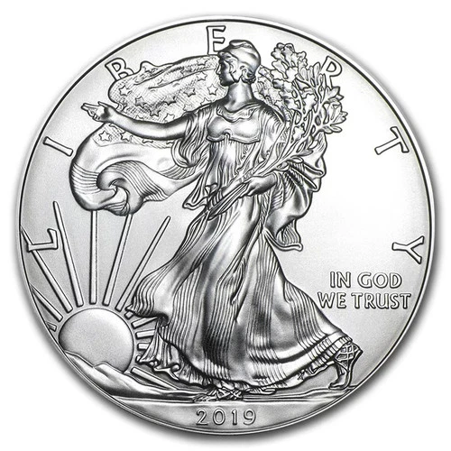 2019 Silver 1 oz American Eagle BU