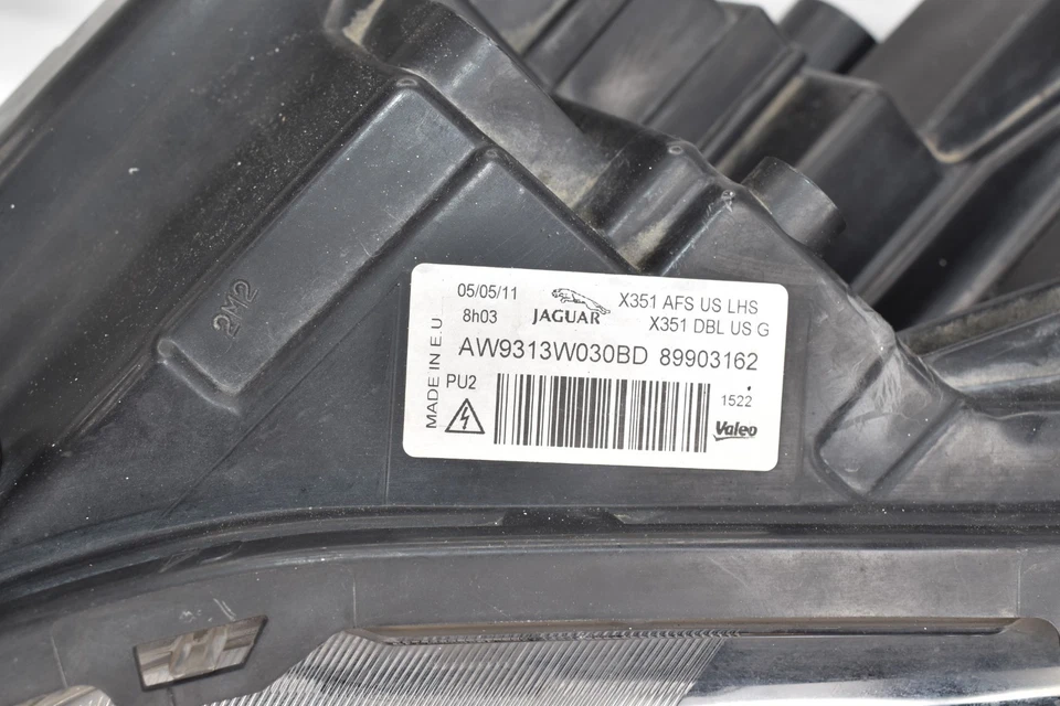 ♻️ 2010-2015 JAGUAR XJ FRONT LEFT DRIVER SIDE HEADLIGHT HEADLAMP XENON HID OEM - Image 3 of 4