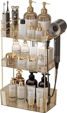 Akis 2 Tier Bathroom Organizer Counter Makeup Perfume Tray Skincare
