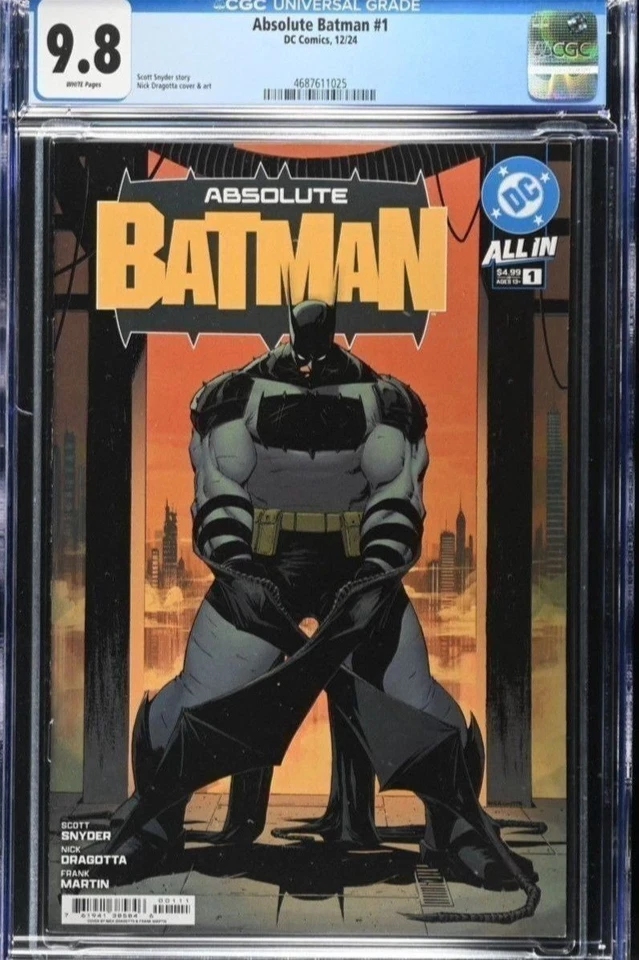 BIG SHOW $1 STARTS FREE SHIP HI GRADE CGC SLABS 9.8 9.9 10 MARVEL DC INDIE