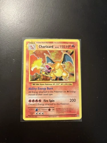Pokémon TCG Charizard 11/108 Rare Holo Card XY: Evolutions