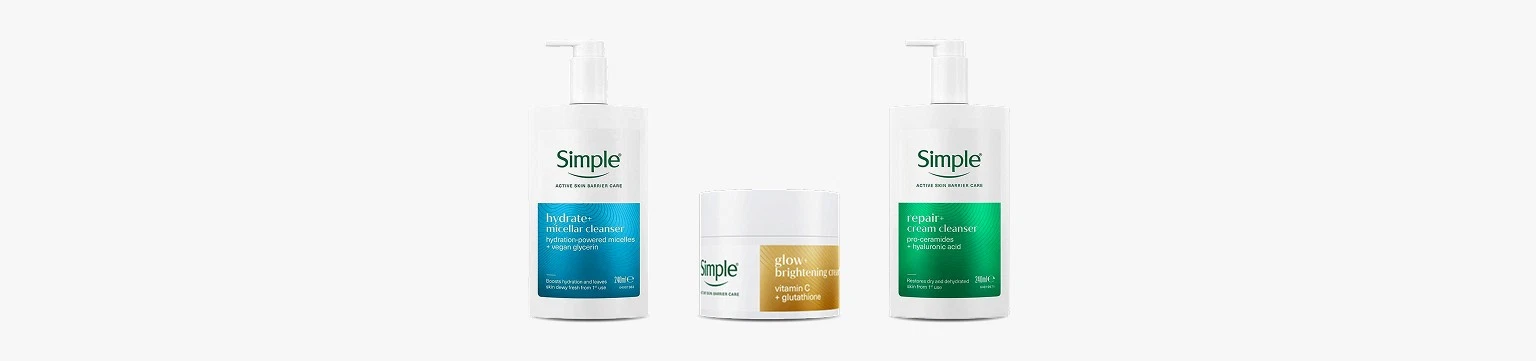 Shop the new Simple range