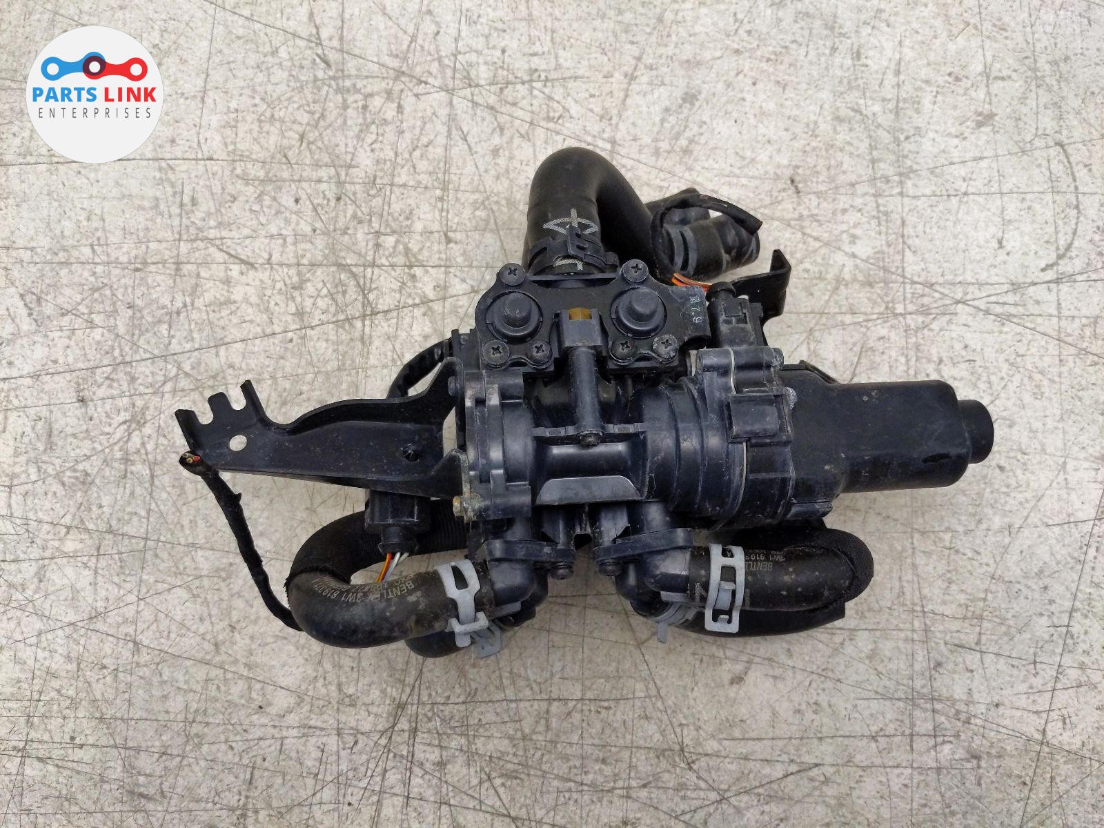06-19 BENTLEY CONTINENTAL FLYING SPUR HEATER CORE PUMP VALVE WATER COOLANT HOSE
