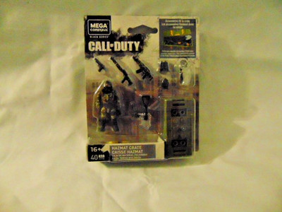 Mega Construx Black Series Call of Duty Hazmat Crate GYF88 40 Pcs NIP SEALED