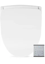 Bio Bidet Slim 2 Electric Bidet Elongated Toilet Seat Remote Heated Seat NEW