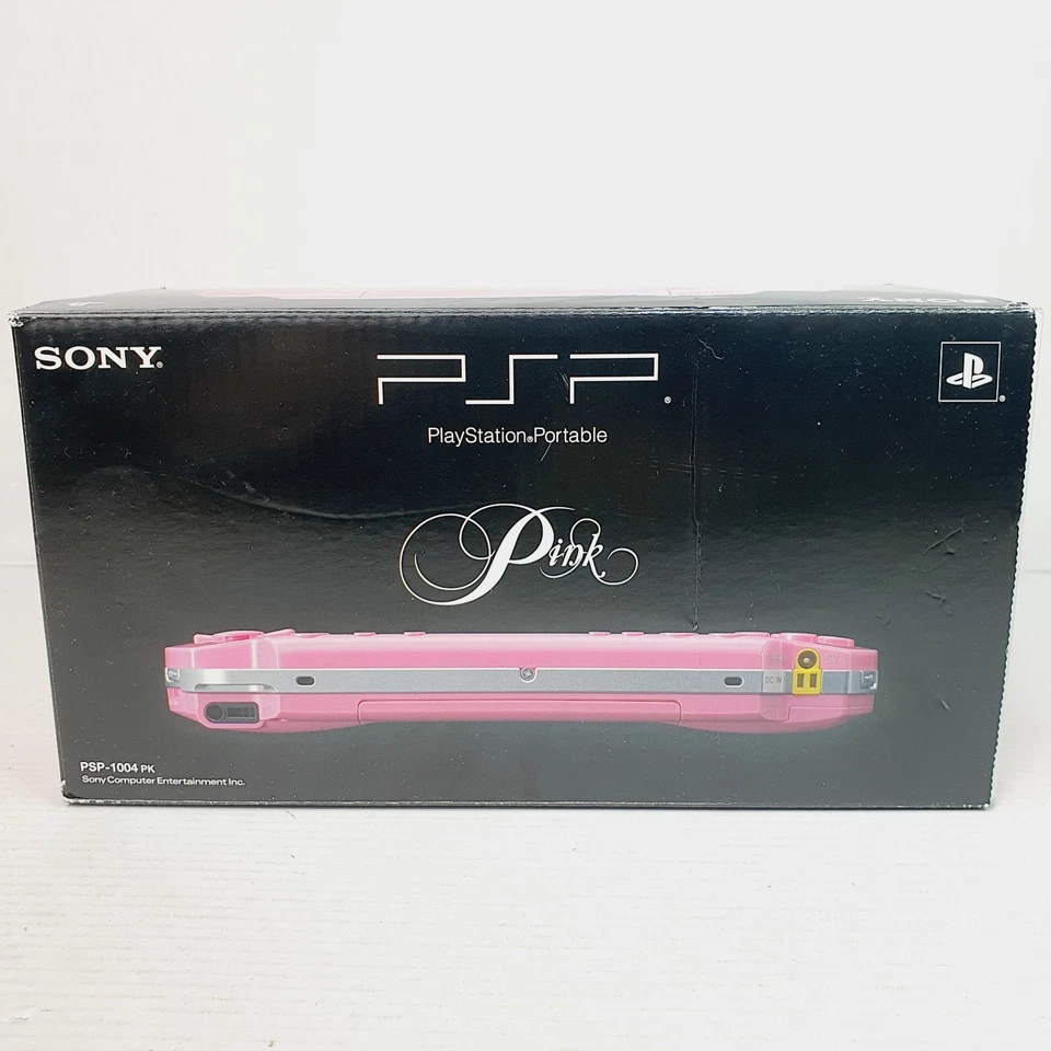 PSP-1004 Pink Rosa Completa Bundle UMD P!NK Sony PlayStation Portable Rara, foto 2 di 5