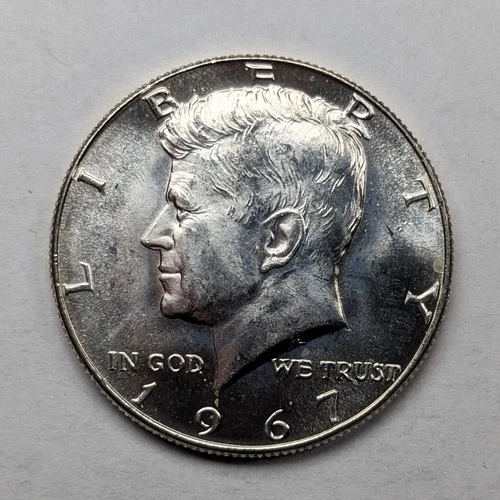 1967 Kennedy Silver Half Dollar Unc