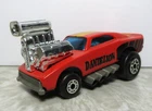 vintage Matchbox Dyslexicon Dandelion Cosmic Blues Blown Dodge Charger Red car