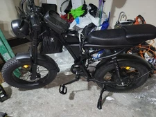 Riding'times 31.2AH Moped Style Ebike for Adults 1500W, Max 31MPH & 70-150 Miles