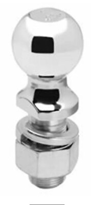 Draw-Tite 63830 Trailer Hitch Ball; 2 Inch Ball; 8000 Pound Gross Trailer Weigh