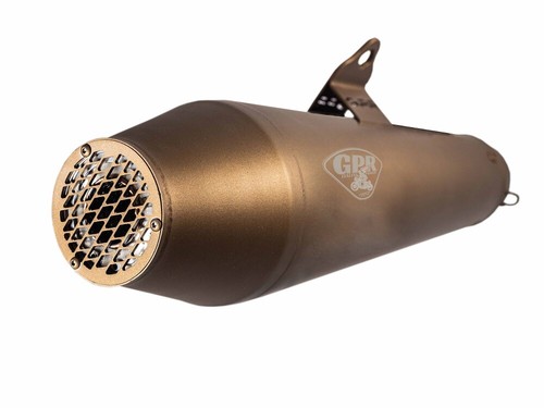 Bmw R 80 R-Rs 1982-1984 GPR Ultracone Bronze Cafe Racer Universal silencer - Picture 2 of 3
