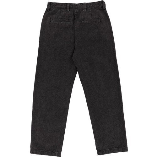Krooked Eyes Denim Twill Black Pants - Picture 2 of 10