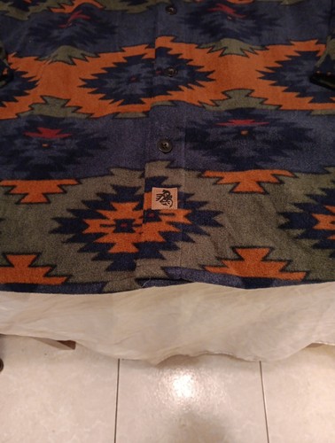 NWT Legendary Whitetails Flannel Shirt Fleece Button Down Southwestern Aztec 3XL - Picture 4 of 22