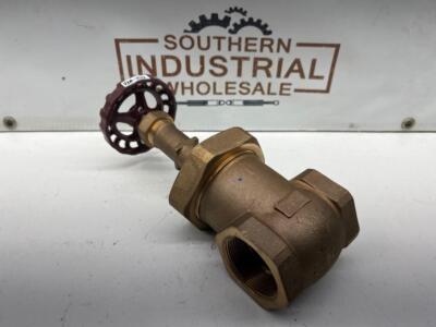 Crane 634E Gate Valve 2'' FNPT 300lbs 400PSI 1000CWP Bronze