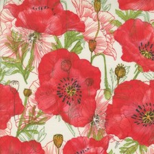 Superbloom By Robin Pickens For Moda - Cream Large Floral  48781-11