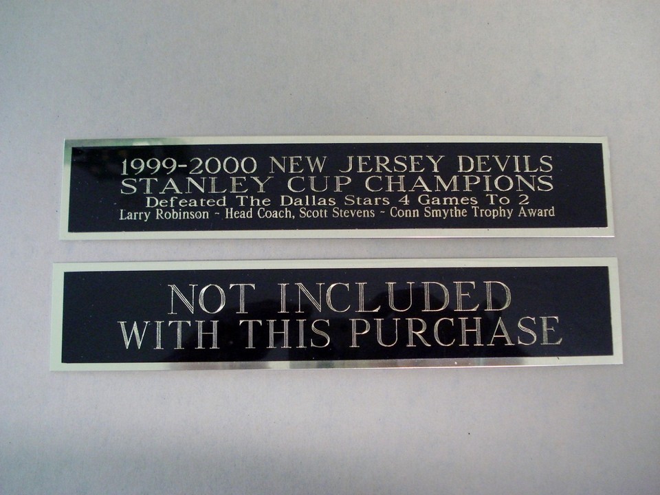 Carolina Hurricanes 200506 Stanley Cup Hockey Jersey Nameplate 1.25" X