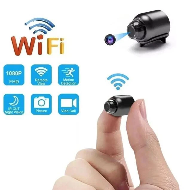 Mini Telecamera  HD 1080p Micro Camera  WiFi - Immagine 2 di 4