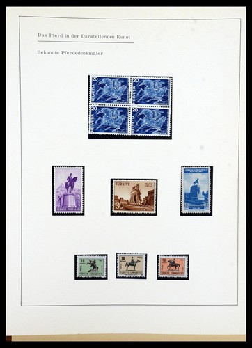 Lot 36174 Thematische Briefmarkensammlung Pferde 1920-1970. - Bild 5 von 10