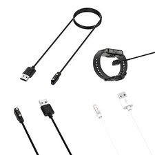 1m Black White Magnetic Charging Cable Watch Charger Parts For Realme Watch 3