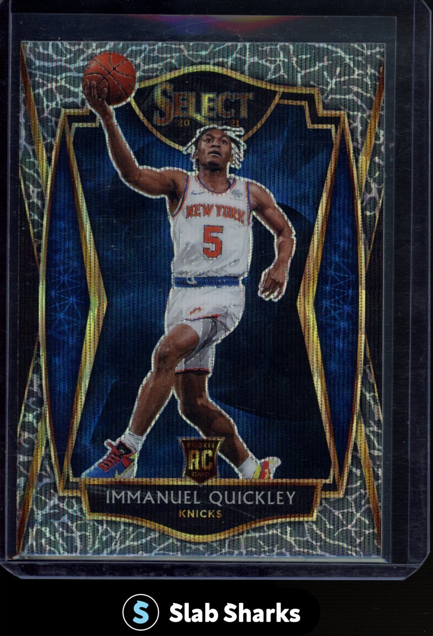 2020 PANINI SELECT IMMANUEL QUICKLEY ROOKIE ELEPHANT PRIZM SSP #172