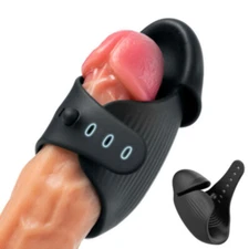 Reusable Penis-Stretcher-Ring-Girth-Enhancer-Penis-Extender-Condoms-for Men MALE