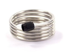 00-62007-4 Nitrous Outlet -4 An Aluminum Purge Tubing 3 Foot Long Kit Black Nut