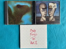 PINK FLOYD THE WALL, MEDDLE, DIVISION BELL 3 Alben CD