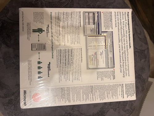 Microsoft Project 2000_For Windows Sealed In Box. I DONT KNOW IF ITS STILL VALID - Picture 3 of 14