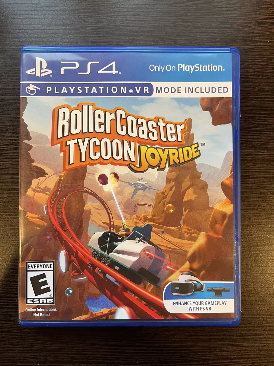 Atari's First VR Game Is Rollercoaster Tycoon Joyride On PSVR