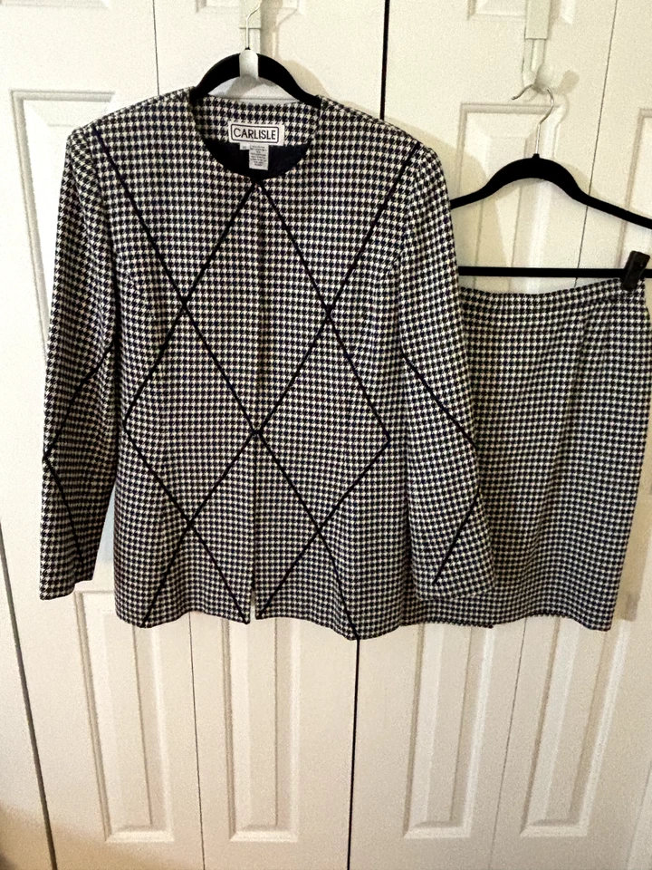 Chaqueta/falda para mujer Carlisle talla 16/12 Foto 2 de 4