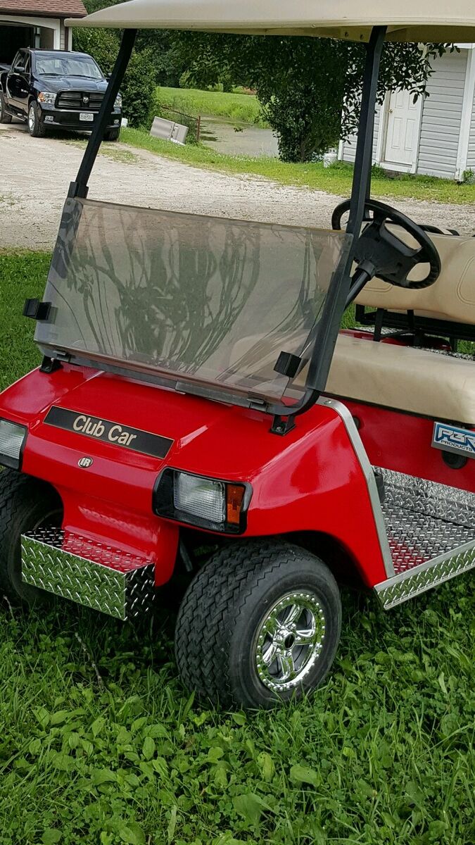 1986 CLUB CAR DS RED - $OLD, Previous Builds, Portfolio