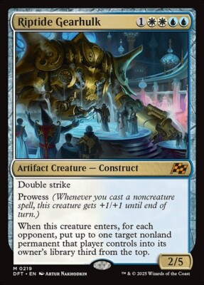 *MtG: RIPTIDE GEARHULK - Aetherdrift Mythic - magicman-europe*