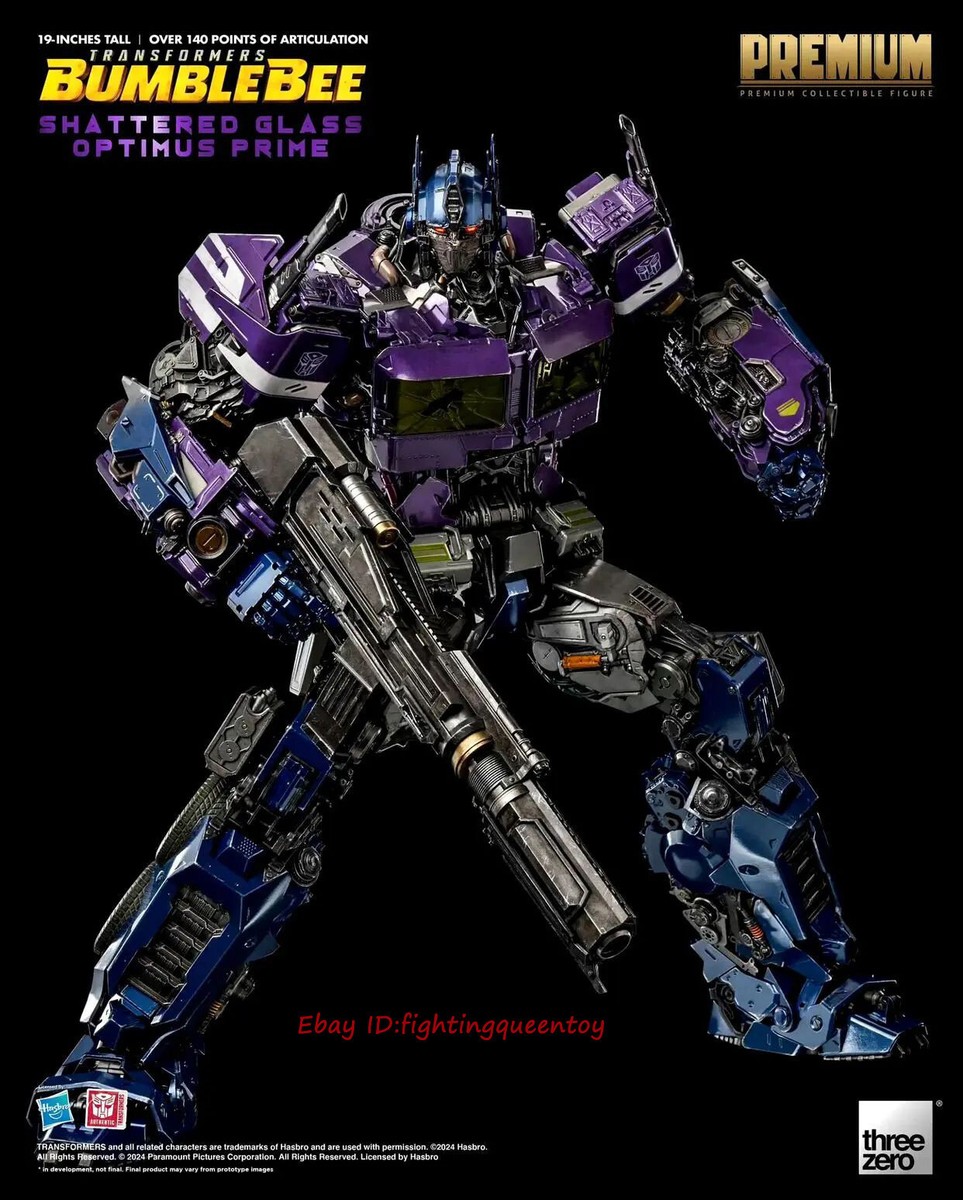 Threezero Optimus Prime Premium SHATTERED GLASS Ver. Bumblebee