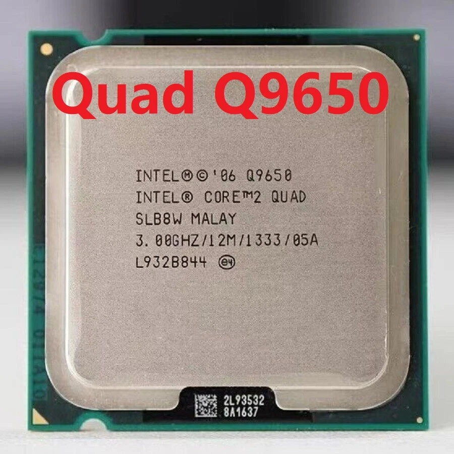 Intel Core 2 Quad Q9650 Intel Core 2 Quad Computer Processors