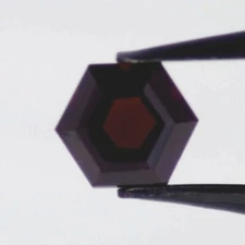 RED GARNET 5 MM HEXAGON CUT ALL NATURAL F-535