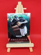 2022 Panini Prizm Draft Baseball Brilliance Tucker Toman Blue Jays