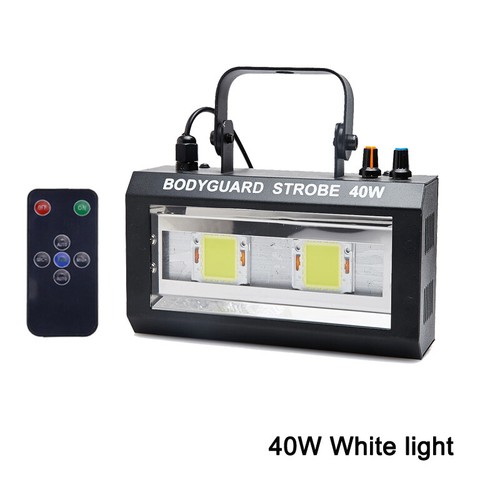 LED Strobe Lights 40W 60W 80W Disco DJ Flashing Sound Activated Stage Lamp - Picture 13 of 18