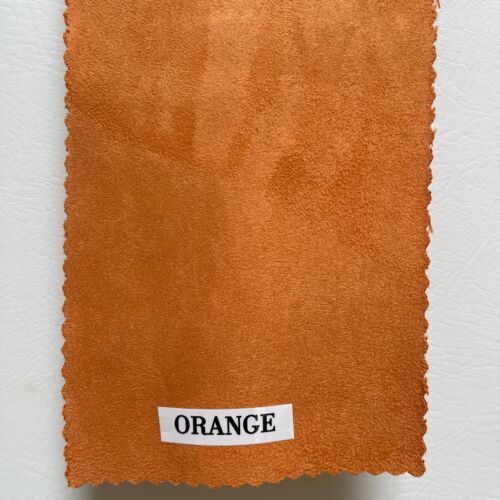 Suede Faux Fabric Upholstery 35 Colors 58" Wide By the Yards or Sample - Picture 67 of 76